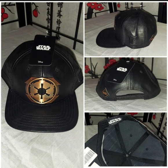 Star Wars Black and Gold Cap - Picture 1 of 1